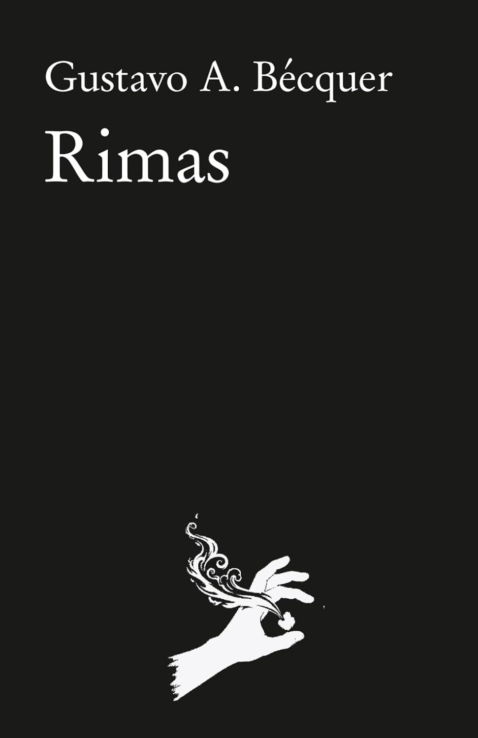 Portada de Rimas - Gustavo Adolfo Bécquer